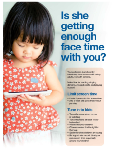 Is she getting enough face time with you?