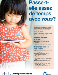 Passe-telle assez de temps avec vous?