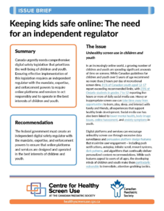 Keeping kids safe online: The need for an independent regulator