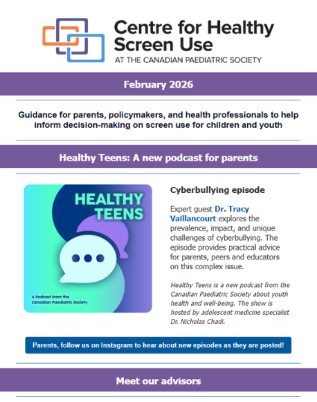Newsletter promo