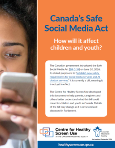 Canada's Safe Social Media Act
