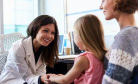 Doctor with family